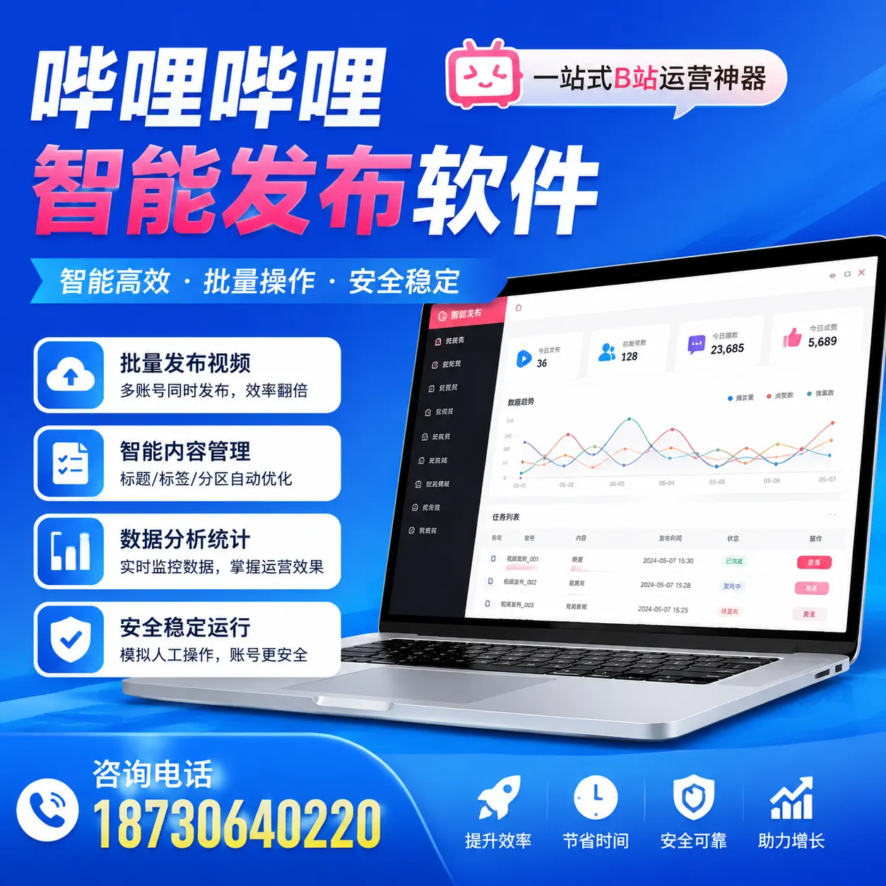 如何通过哔哩哔哩智能发布软件提升 烟台 企业曝光率